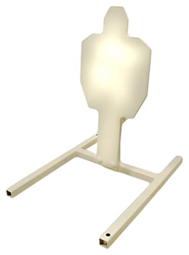 MGM Targets IPSC Silhouette Auto Resetting Target, White