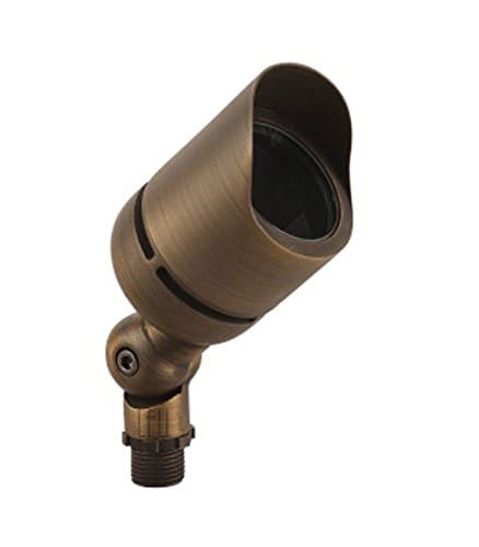 LFU Brass Constructed Spot/Up/Accent Light. Low Voltage. Antique Bronze Finished Available. (1, Everett)