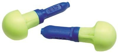 3M Personal Safety E-A-R Push Ins Foam Earplugs, Polyurethane, Uncorded, 200 pair per box 318-1002
