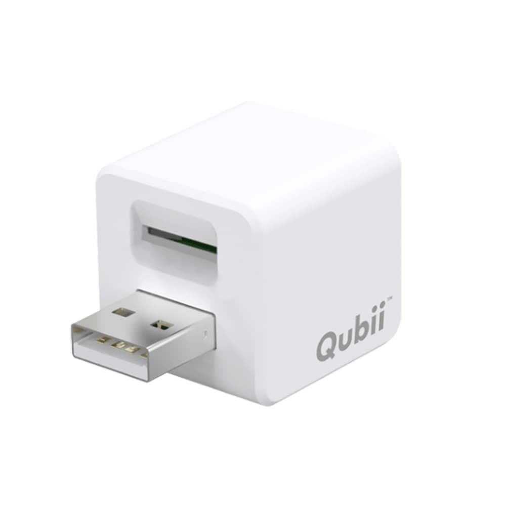 Qubii USB-A Auto Backup Photos MFi Apple Certified iPhone Storage Flash Drive for iPhone, iPad, MacBook/Laptops/PC