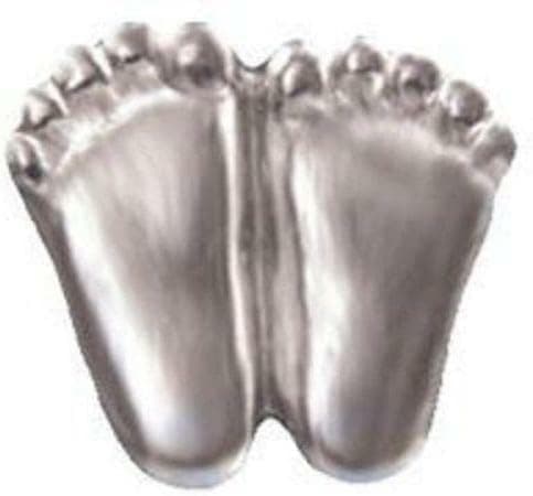 Pro-Life"Precious Feet" Lapel Pin - Silver