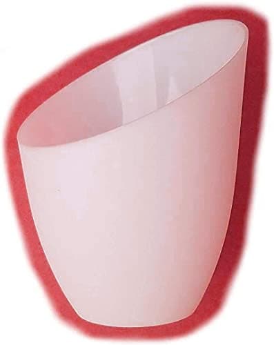 2 Pack Plastic Lampshade, 5.7 inch High, 4.1 inch Diameter, 1.65 inch Fitter, Replacement Plastic Lamp Shade for LED Floor Lamp