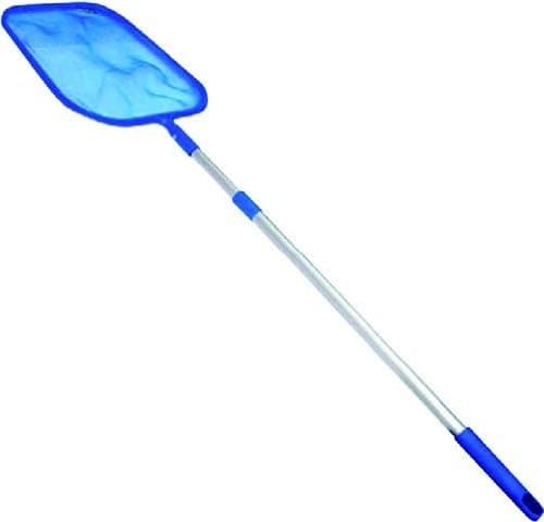 SWIMMING POOL NET LEAF SKIMMER WITH TELESCOPIC POLE POOLS AND SPAS