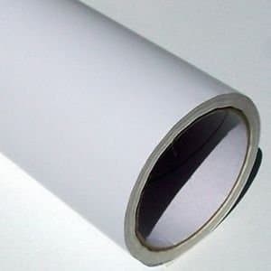 10 Meter ROLL of White MATT FABLON Type Sticky Back Plastic SELF Adhesive Sign Vinyl (10m x 610mm) Uber-Film