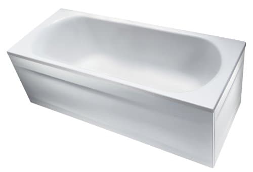 Twyford OL8500WH White Opal 1700 mm x 700 mm Rectangular Non-Jetted