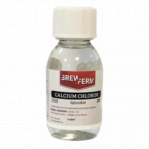 100 ml calcium chloride liquid 33% solution (calcium chloride) braussalt, cheese making yourself – coagulant for up to 500 litres of milk – tofu make yourself CaCl2 E509