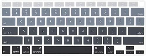 Laprite Premium Ultra Thin Keyboard Cover Protector for MacBook Air 13 inches A2179, A2337 M1 Chip (Year 2020+) - Gradient Black