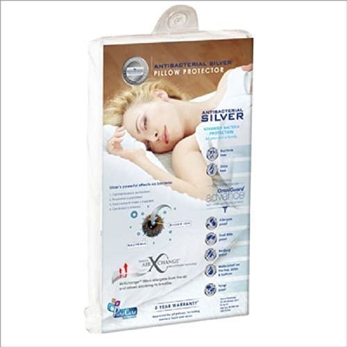 Advance Silver Pillow Protector Size: Standard