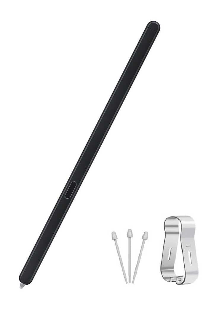 Z Fold 6/Fold 5 Slim S Pen Fold Edition 4096 Pressure Levels Compatible with Galaxy Z Fold 6/5 Phones Only, Fold 5 Pen Slim 1.5mm Pen Tip, with 3*Tips (Black)