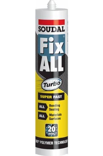 Soudal Fix All Turbo - Super Fast Adhesive