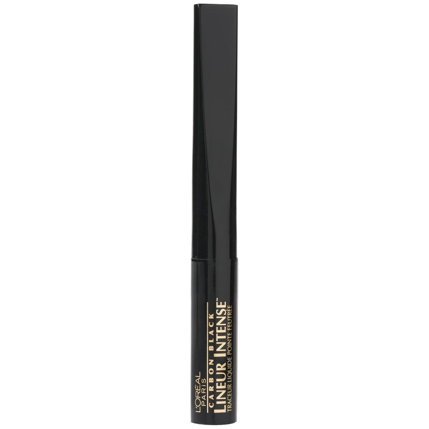 L'OREAL PARIS Lineur Matte Intense Felt Tip Liquid Eyeliner, Carbon Black, 0.05 Ounces