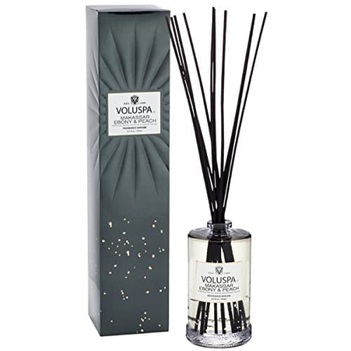 Makassar Ebony & Peach - Reed Diffuser Makassar Ebony & Peach