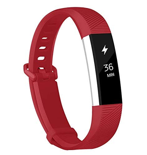 Fundro Replacement Bands Compatible with Fitbit Alta and Fitbit Alta HR, Newest Sport Strap Wristband with Secure Metal Buckle