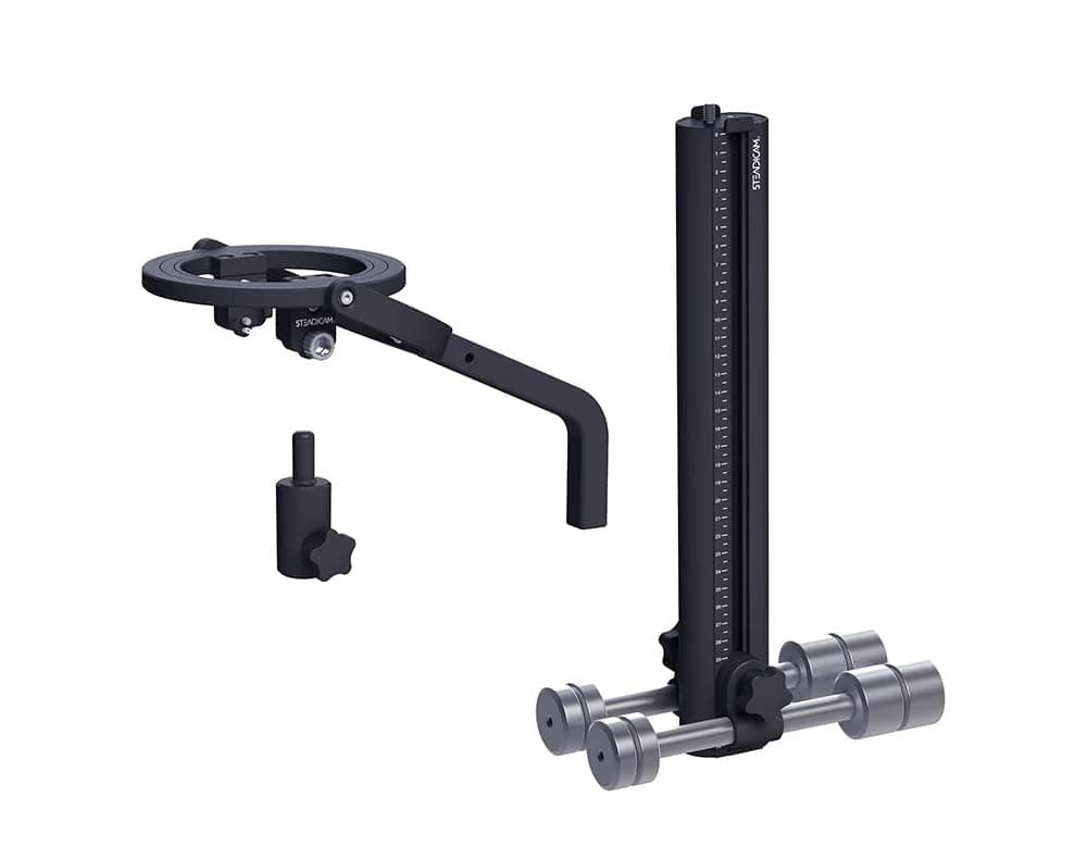 SteadiCam SteadiMATE-RS: Body Mount Gimbal Stabilizer Accessory for DJI Ronin RS2, RS3, RS3 Pro - Black