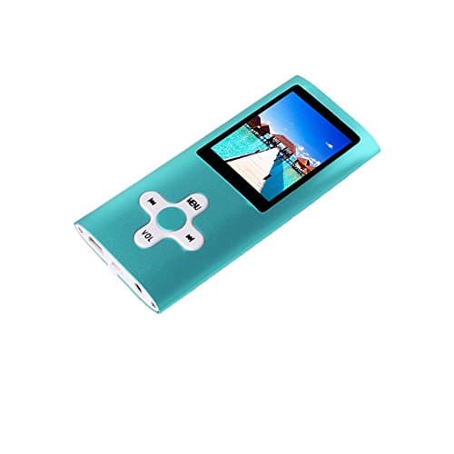 Generic light Blue Colour 16GB Slim Classic MP3/MP4 Player Music 1.7'' Lcd Screen Mp4 Music/Audio/Digital/Media Player With Accessories/Support Video Movie Ebook Photo View Games