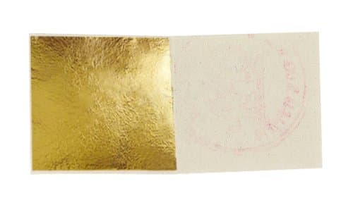 Gold Leaf Sheets 24 K - 100% Pure Gold Made in Thailand (20-sheets)