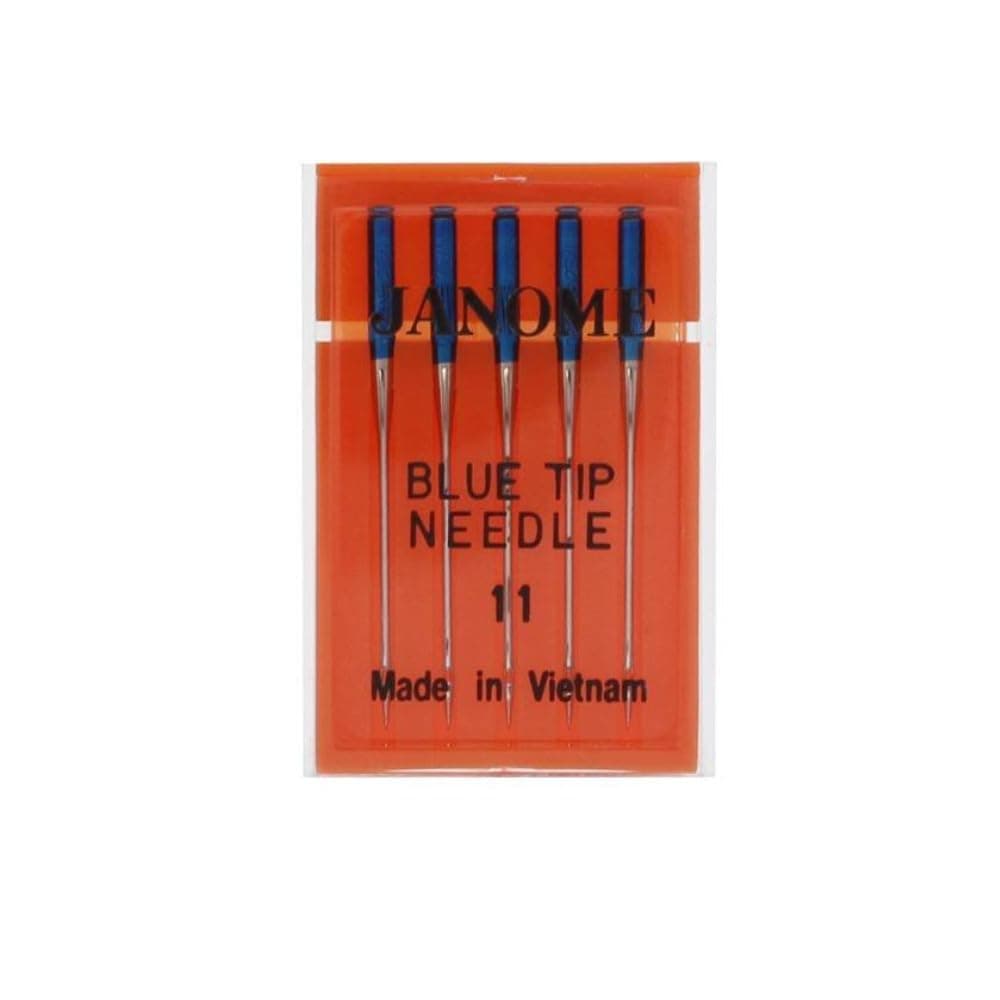 Janome Blue Tip Needles (5 Pack) for All Janome Sewing Machines
