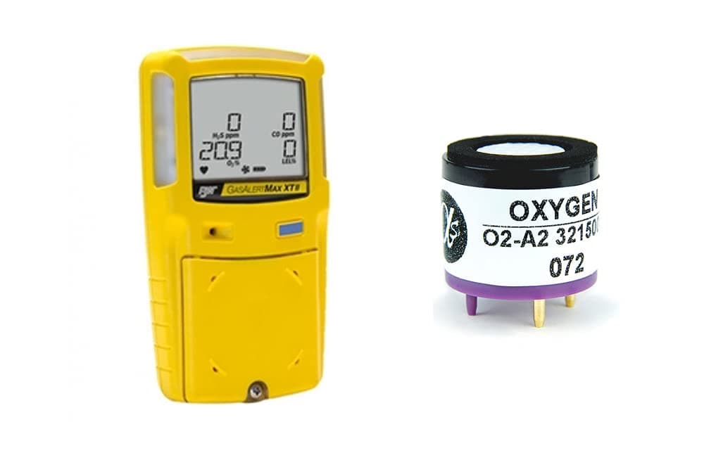 Replacement Oxygen Sensor for BW Tech Gas Alert Max XT II