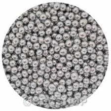 Sprinkle King Dragees Silver Sugar Cake Cupcake Cookie Sprinkles, 5mm