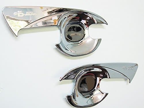 2 Doors Chrome Handle Insert Bowl Cover Trim for Isuzu Dmax Year 2012 2013 2014