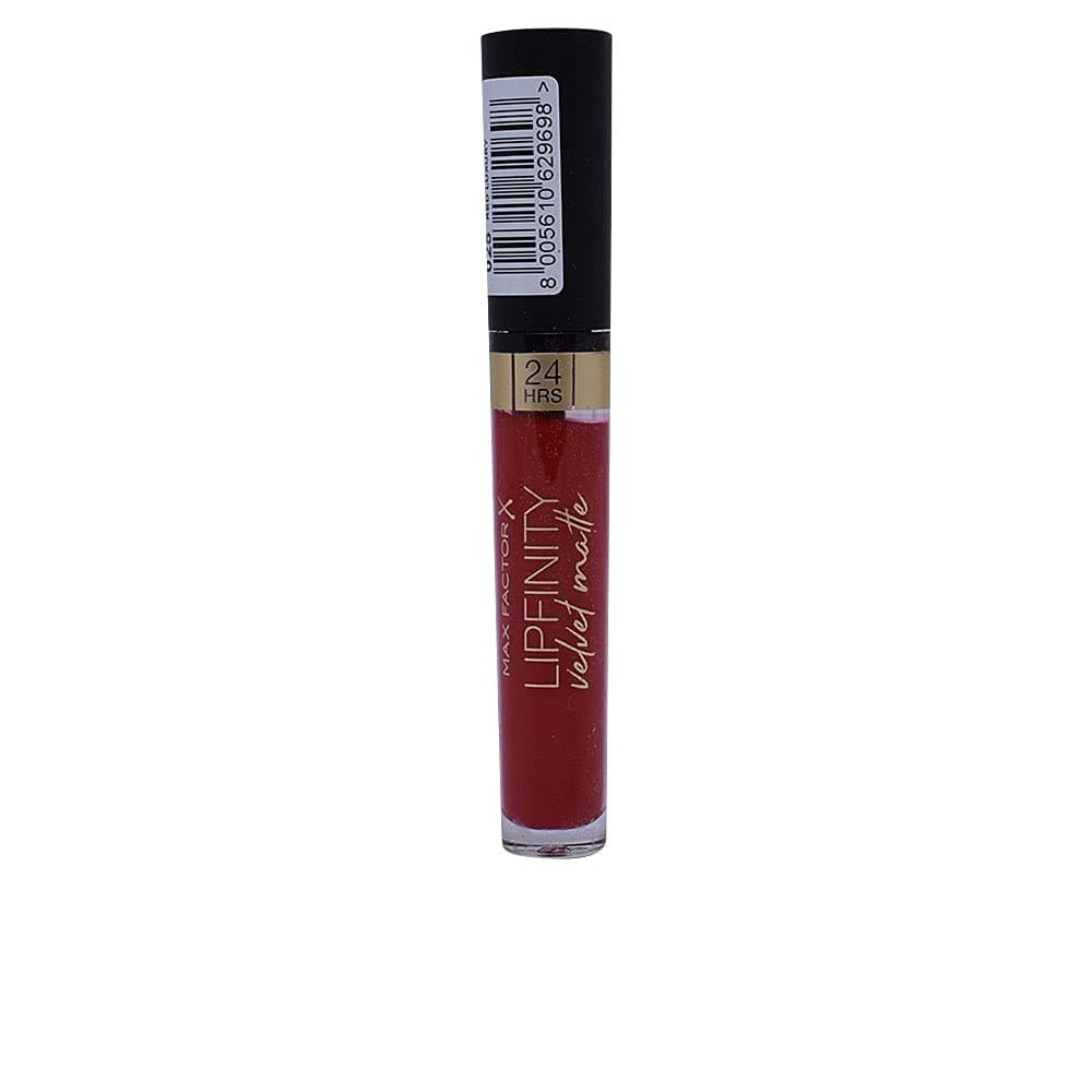 Max Factor Max Lipfinity Velvet Matte Liquid Lipstick Shade 020 025 030 Cool Coral Coco Crème Red Luxury - 3.5 ml
