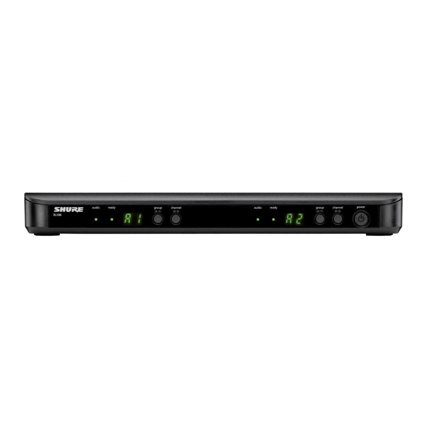 BLX88 Dual Channel Receiver - for use with BLX Wireless Systems, Transmitters Sold Separately | H11 Band (BLX88=-H11)
