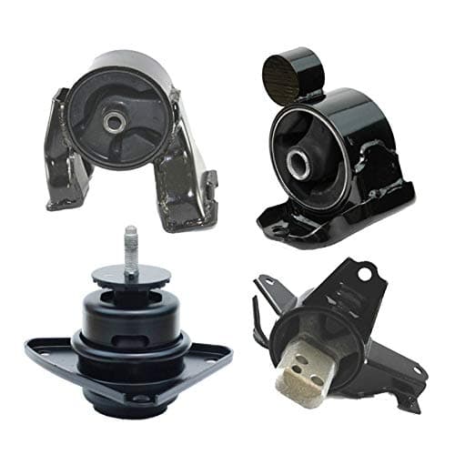 K0749 Engine Motor & Transmission Mount Kit 4pc Compatible with Fits 2007-2010 Hyundai Elantra 2.0L Sedan AUTO | A7161 A7148 A7167 A7155