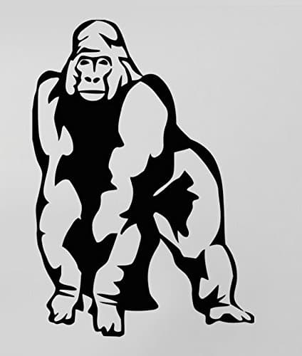 Gorilla Monkey Jungle Rubber Stamps custom stamps rubber