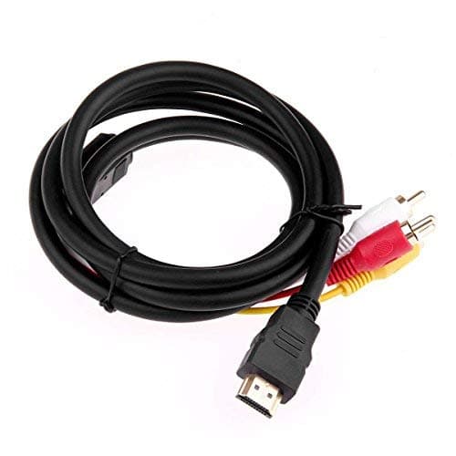 HDMI to RCA Converter Cable for Computer Laptop PC Xbox PS3 DVD TV Box