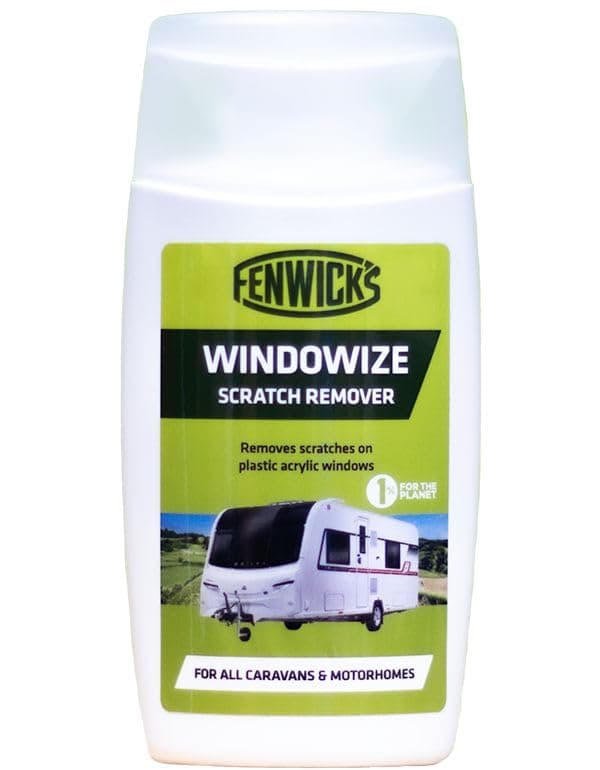 Fenwick’s Windowize 100ml – Acrylic Window Scratch & Haze Remover for Caravans & Motorhomes – Restores Clarity, Removes Light Scratches, Oxidation & Surface Marks