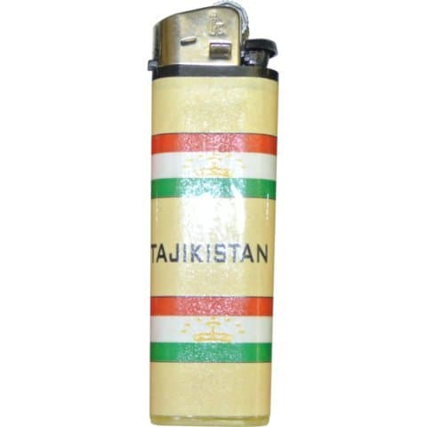 Tajikistan Flag Lighters - 3 Pieces