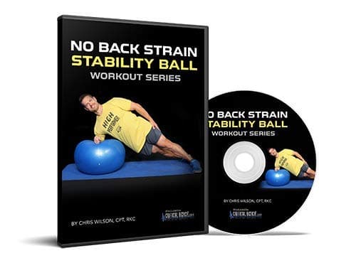 Critical Bench No Back Strain Stability Ball Workout Series - DVD