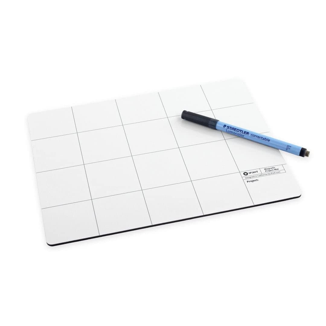 Magnetic Project Mat - Rewritable Magnetic Work Surface for Electronics, Phone, Laptop Repair