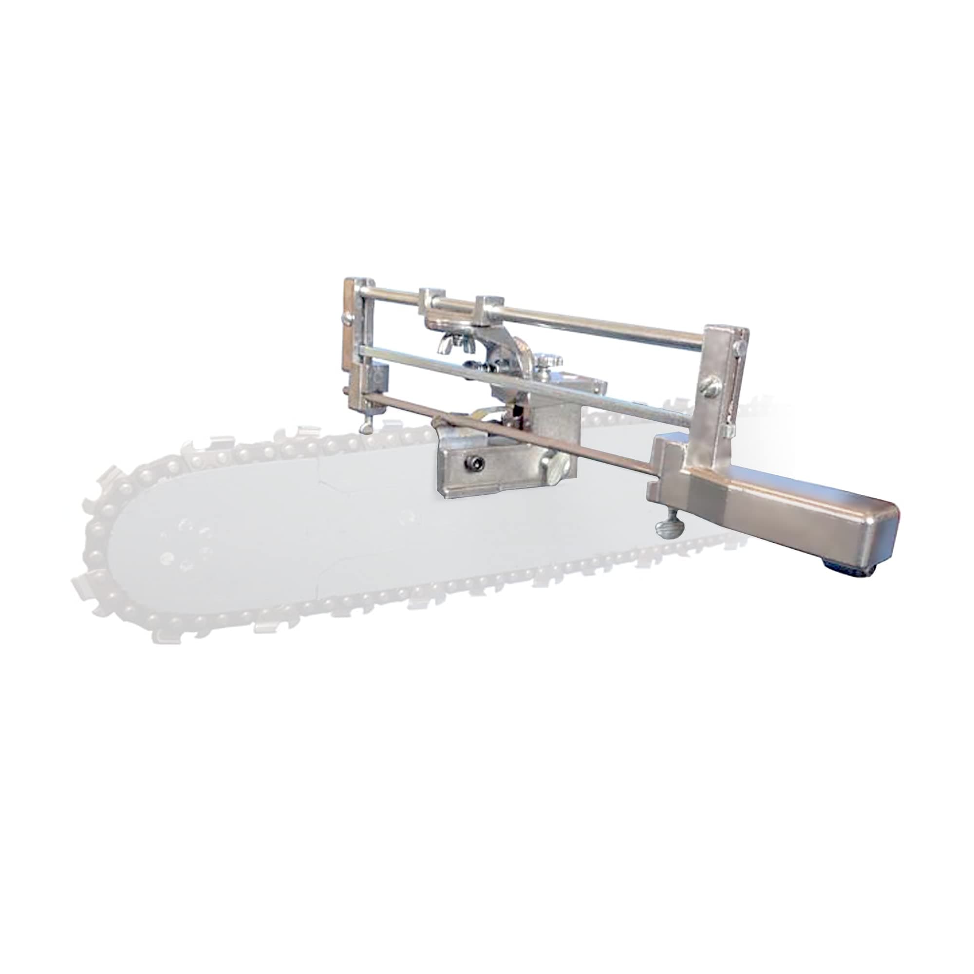 Granberg Chainsaw Sharpener, G106B - Easy File-N-Joint Bar Mounted Guide System - Premium Chain Saw Blade Teeth Grinder Sharpening Tool Set - Portable Filing Hand Attachment Kit (Files Not Included)