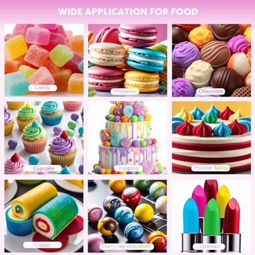 5 Oil based food coloring powder