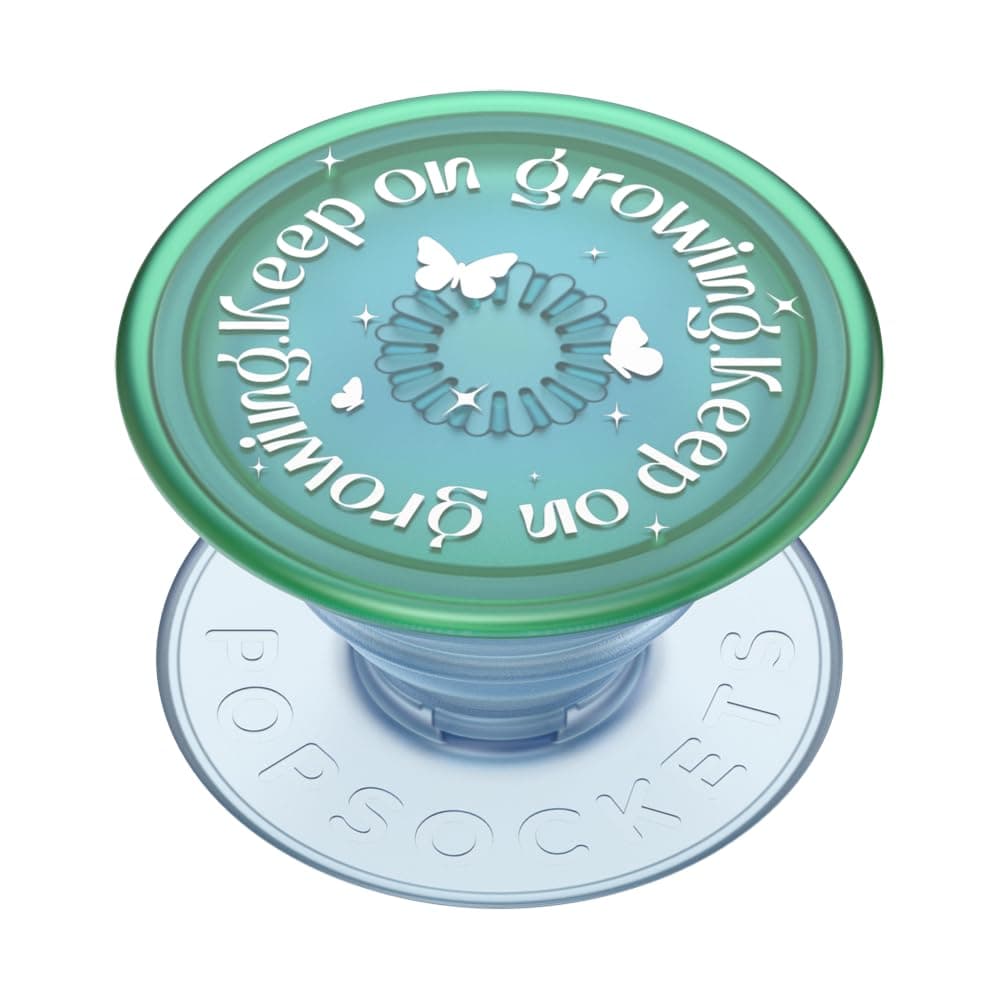 PopSockets Adhesive Phone Grip, Holder, Phone Stand, Plant-Based - Keep on Growing