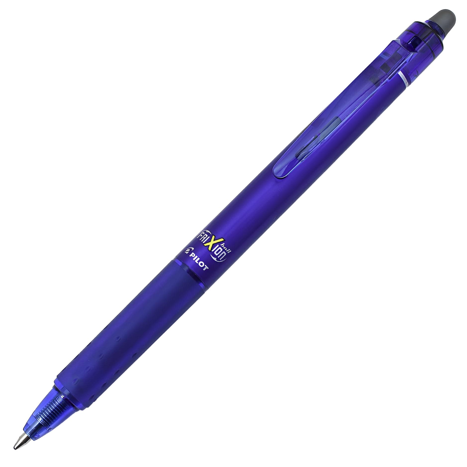 Pilot Frixion Clicker Retractable Erasable Rollerball 0.7 mm Tip - Blue, Single Pen