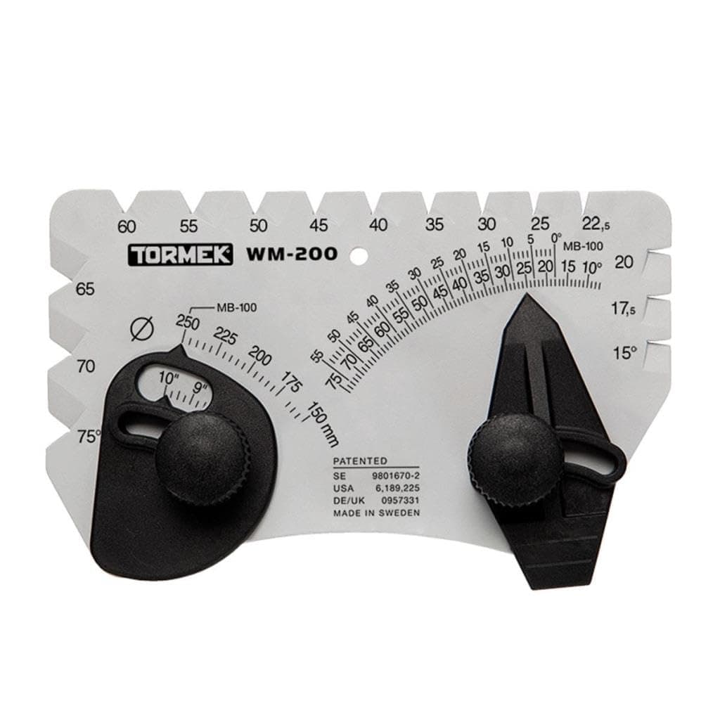 Angle Setter for Sharpening System Tormek WM-200 Angle Master. Sets the Perfect Angle for Sharpening Blades. Works on Tormek Sharpening Systems.