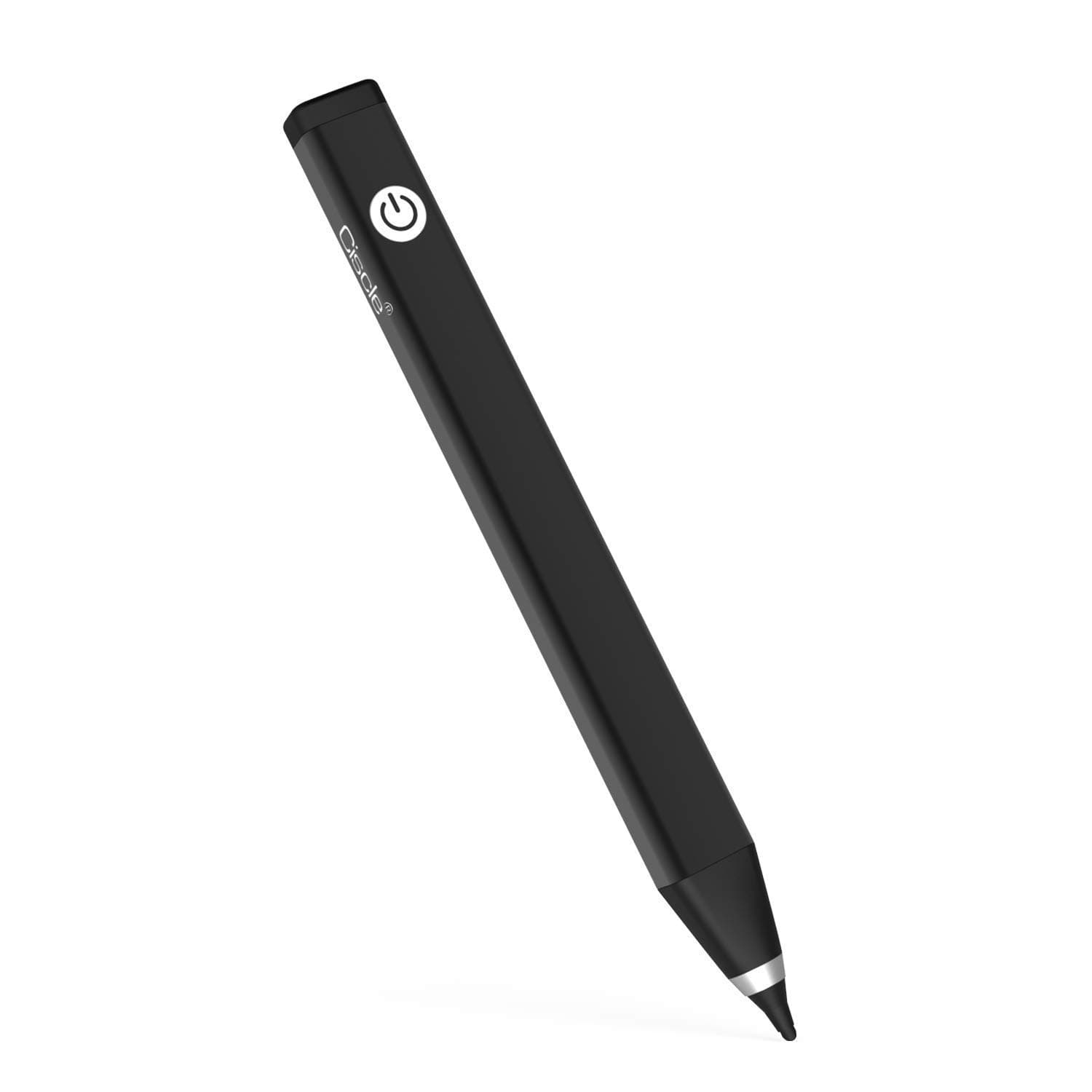Active Stylus Pen, Ciscle Capacitive Stylus Digital Pen with High-Precision Conductive Plastic Tip for iPad, iPad Pro/iPad Mini/iPad Air, iPhone, Android Tablets and Other Touch Screen Devices-Black