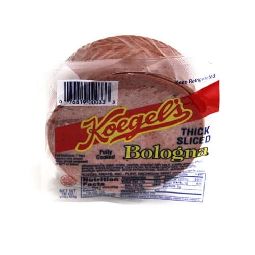 Koegel Bologna Thick Sliced 4lbs