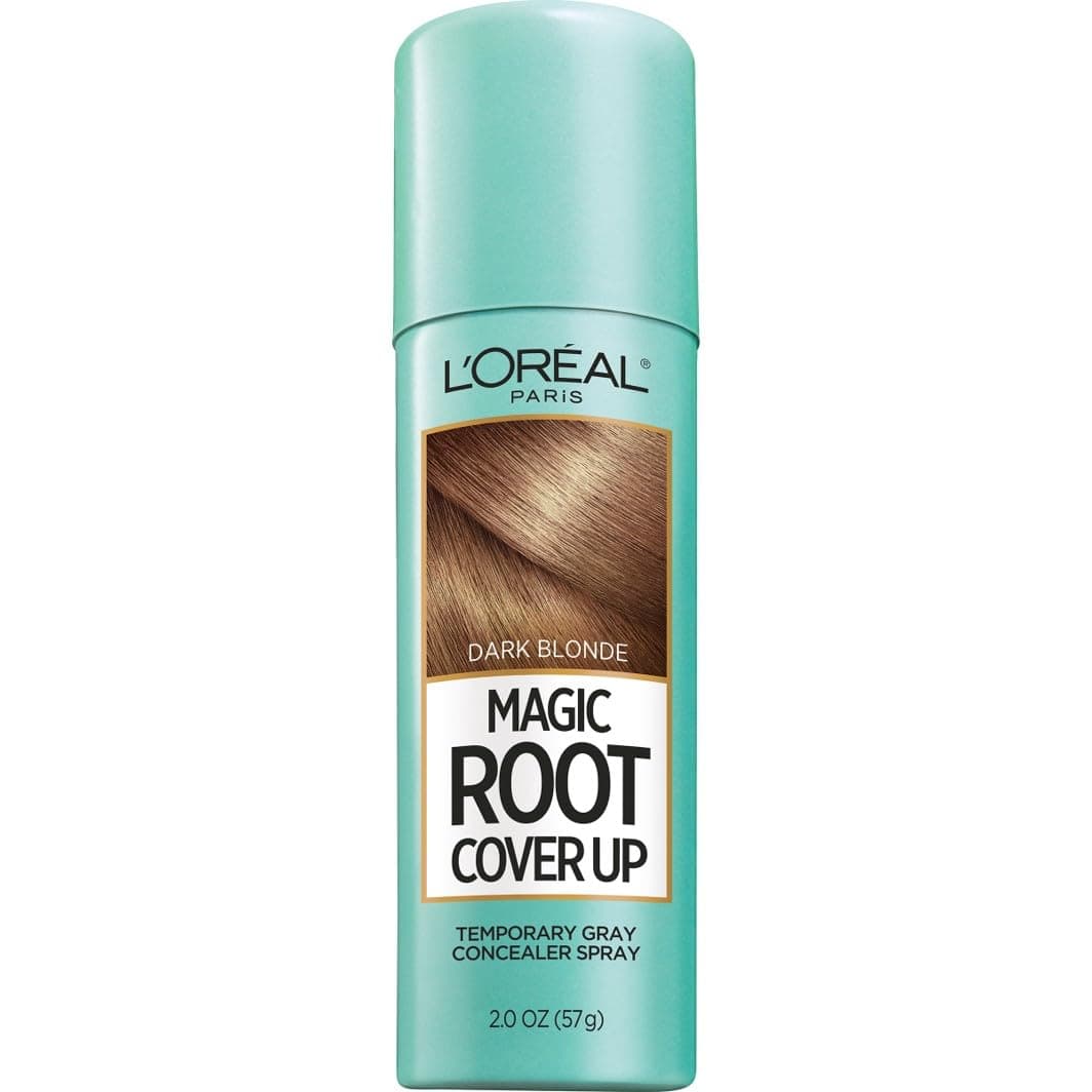 Magic Root Cover Up Gray Concealer Spray Dark Blonde 2 oz.(Packaging May Vary)