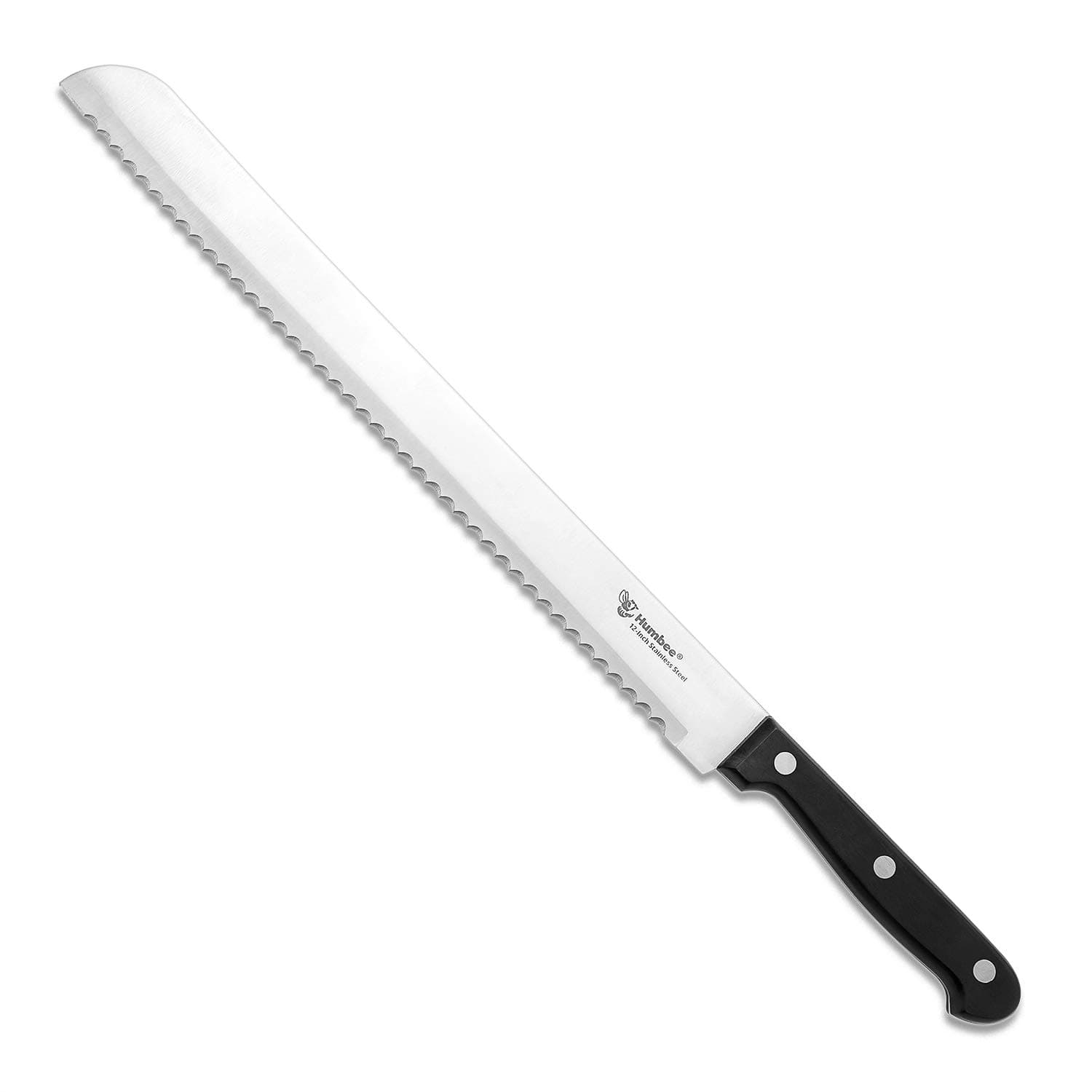 12 inch Bread Knife Serrated Knife Wave Edge Blade