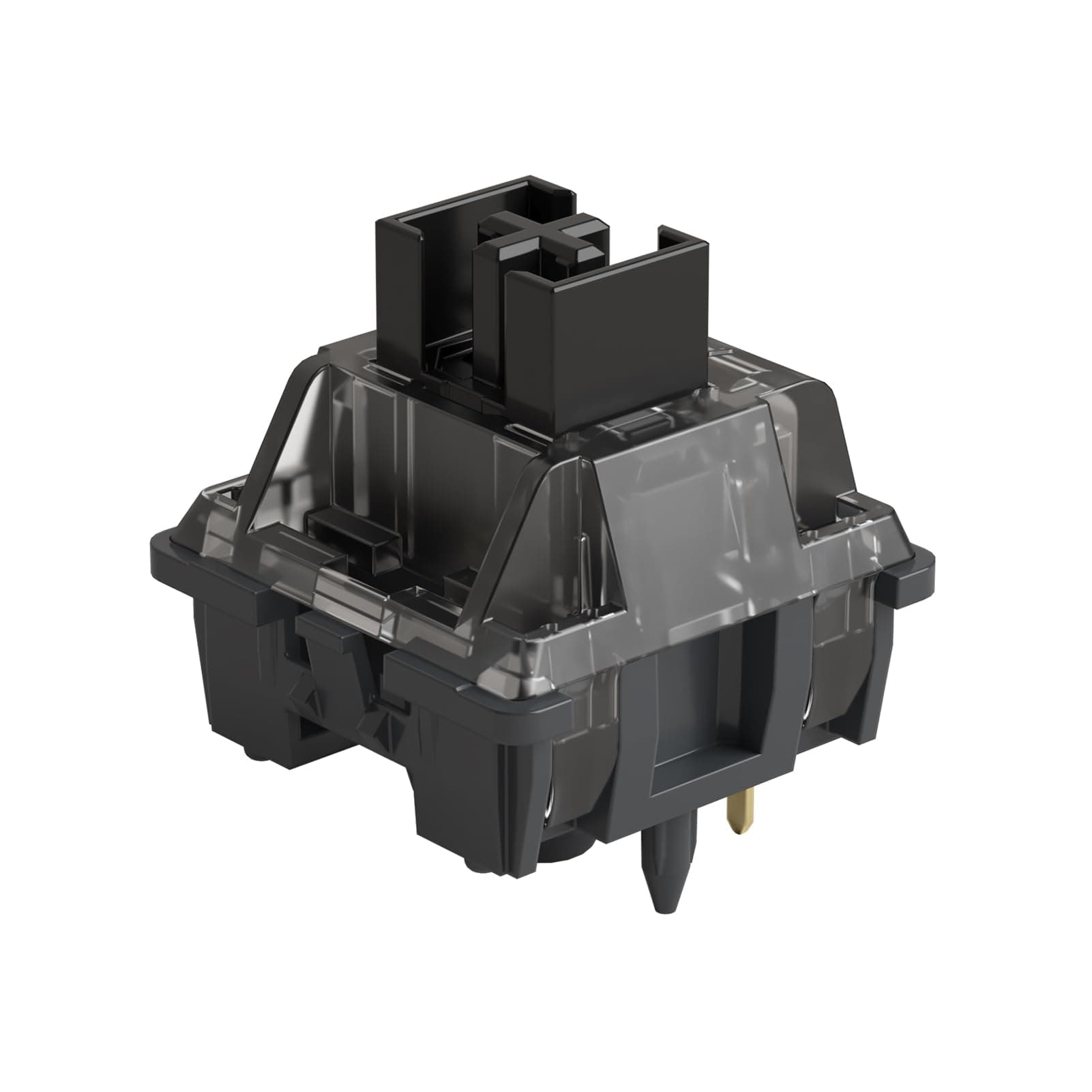 Akko V3 Creamy Black Pro Keyboard Switch with Dustproof Stem for Mechanical Gaming Keyboard, 5-Pin Linear Switches (45pcs)