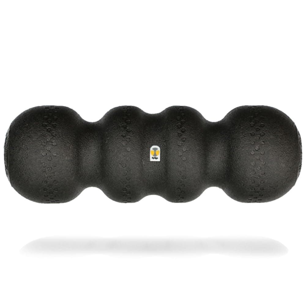 Rollga Foam Roller PRO for Back Pain, Shin Splints, and Sore Muscle Recovery, Hard Foam, 18 inches
