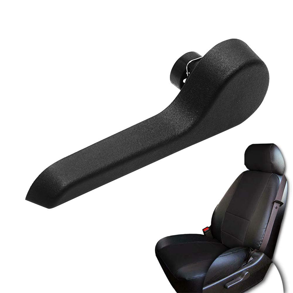 BASIKER Black Driver Seat Adjuster Lever Handle Adjustment Back Recliner Release Handle for 2007-2014 Chevy Silverado GMC Sierra Yukon Truck SUV OE GM-2511A-FL