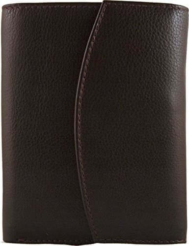 Marco Valenti Leather Flapover Wallet