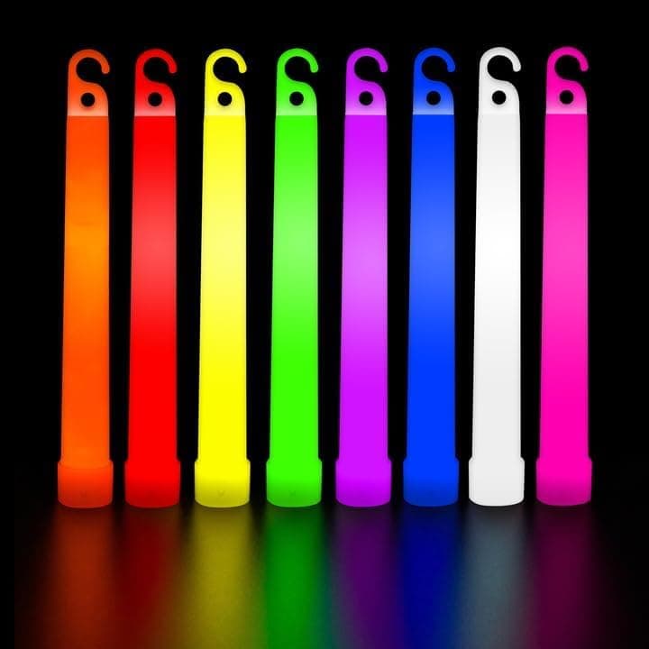 30 Multi Color Ultra Bright Glow Sticks Bulk - 12 Hour Duration - Versatile Use Glow Sticks for Parties, Emergency Light, Camping, and Survival Kit