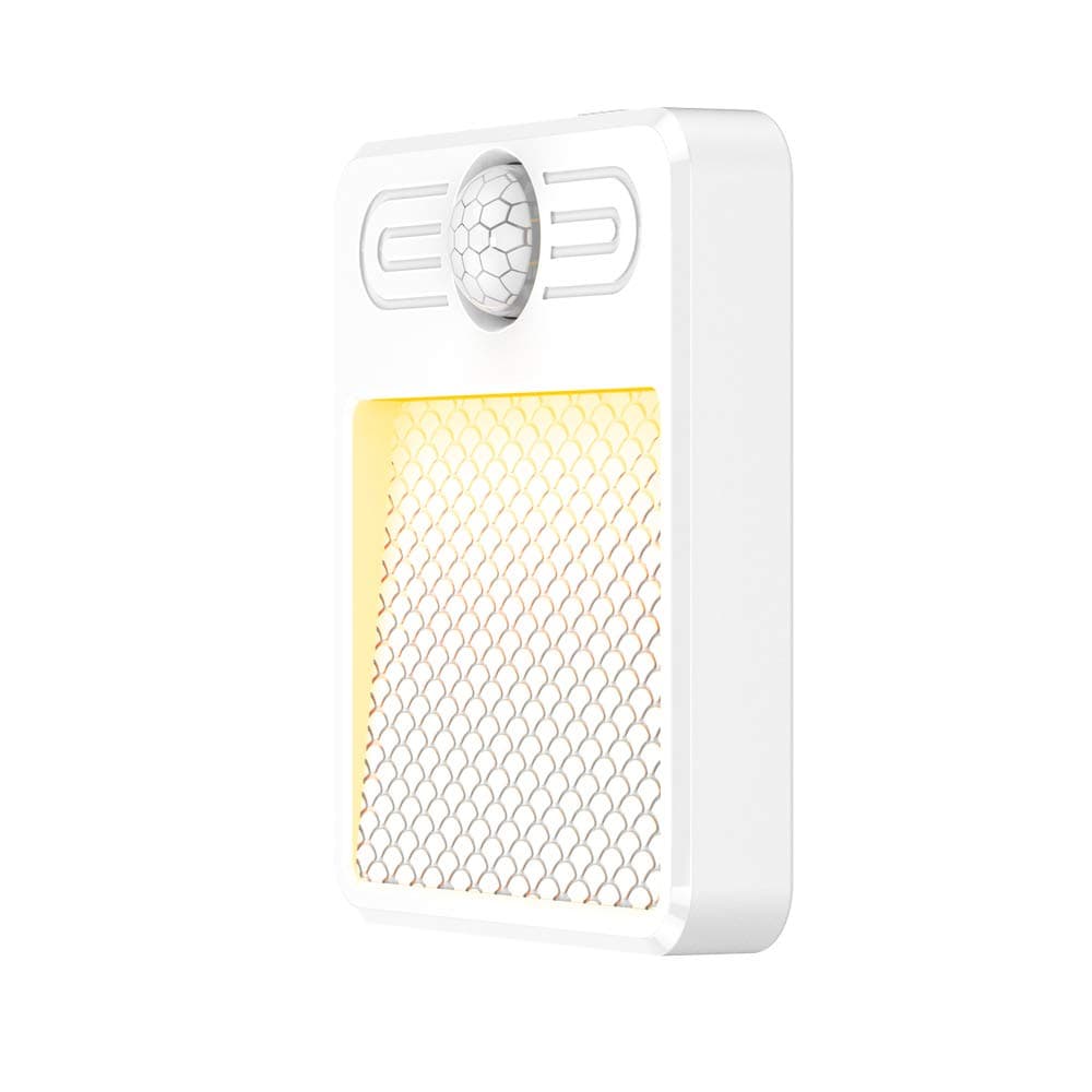 Amagle LED Dual Mode Motion Night Light with Magnetic Base,USB Rechargeable Motion Sensor Light Bedside Lamp Security Wall Lamp for Kids Baby Bedroom Stairs Home Decor