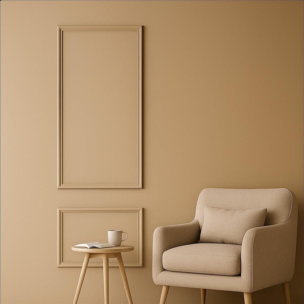 Wall Molding Kit Set, Installed with Glue, Ready to Assemble Pre-Cut Panels | 1 Top 1 Bottom Frames