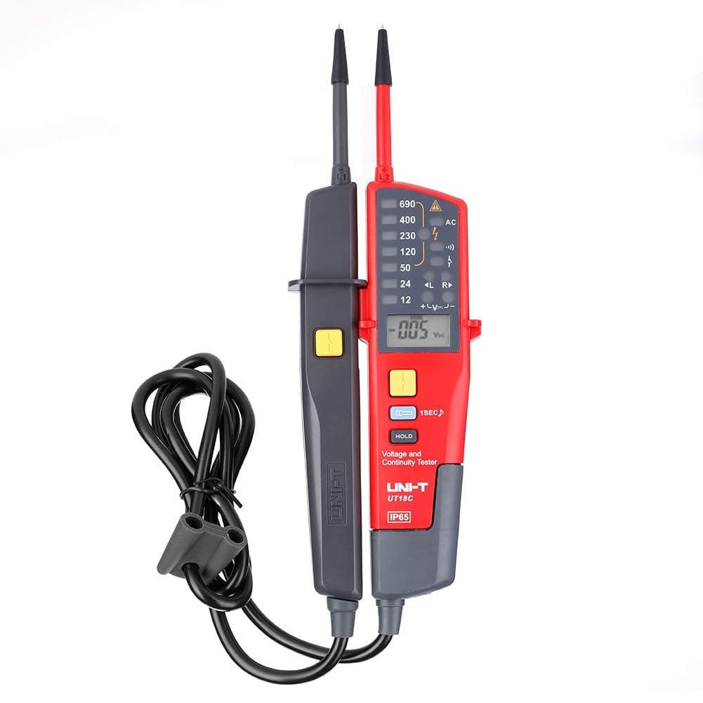 Voltage & Continuity Tester UT18C Auto Range Handheld multimeter Voltage Meter RCD Tester three-phase Alternating Current Voltage Measurement